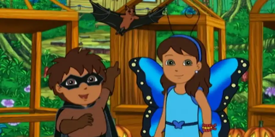 Go, Diego, Go! S3 E11 - Freddie the Fruit Bat Saves Halloween!