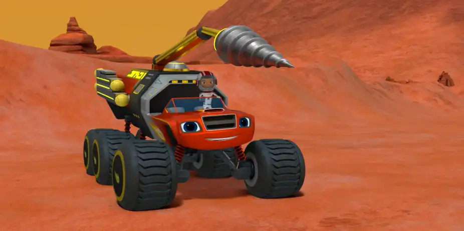 Blaze and The Monster Machines S7 E8 - Mission to Mars