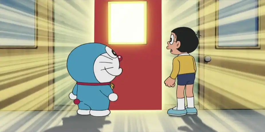 Doraemon S19 E25 - Dora Dora Time-Space Adventure; Hide-a-room