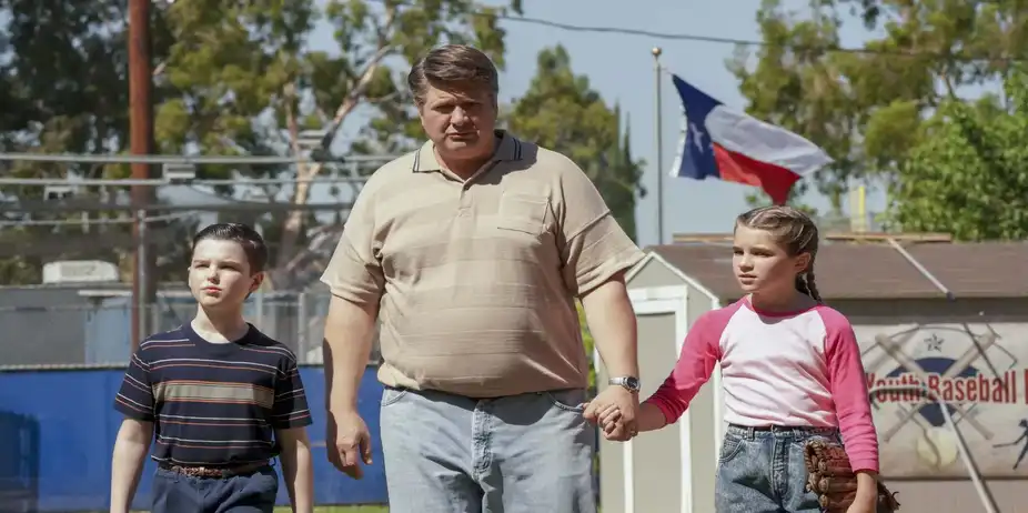 Young Sheldon S3 E7 - Pongo Pygmaeus and a Culture That Encourages Spitting