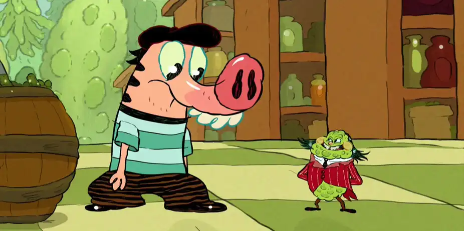 Pig Goat Banana Cricket S2 E8 - Steak Bus