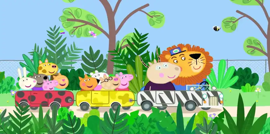 Peppa Pig S9 E13 - Creepy crawly safari