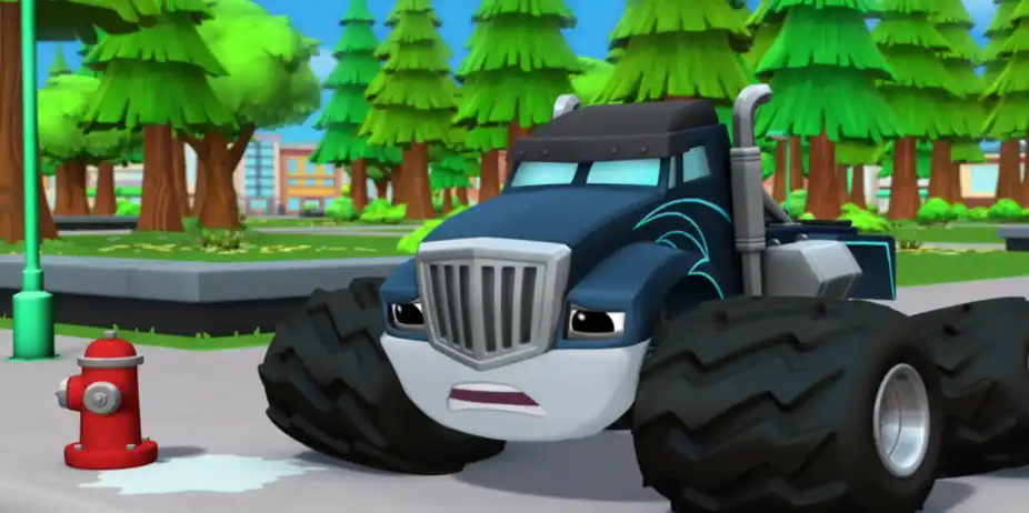 Blaze and The Monster Machines S1 E12 - The mystery bandit