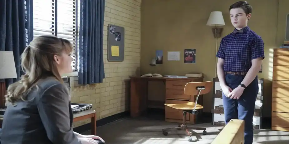 Young Sheldon S5 E17 - A Solo Peanut, a Social Butterfly and the Truth