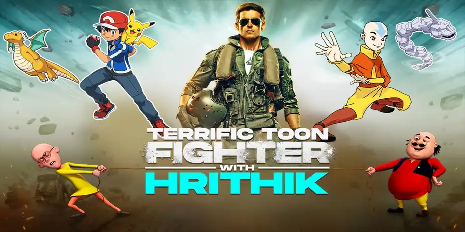 Terrific Toon Fighter with Hrithik