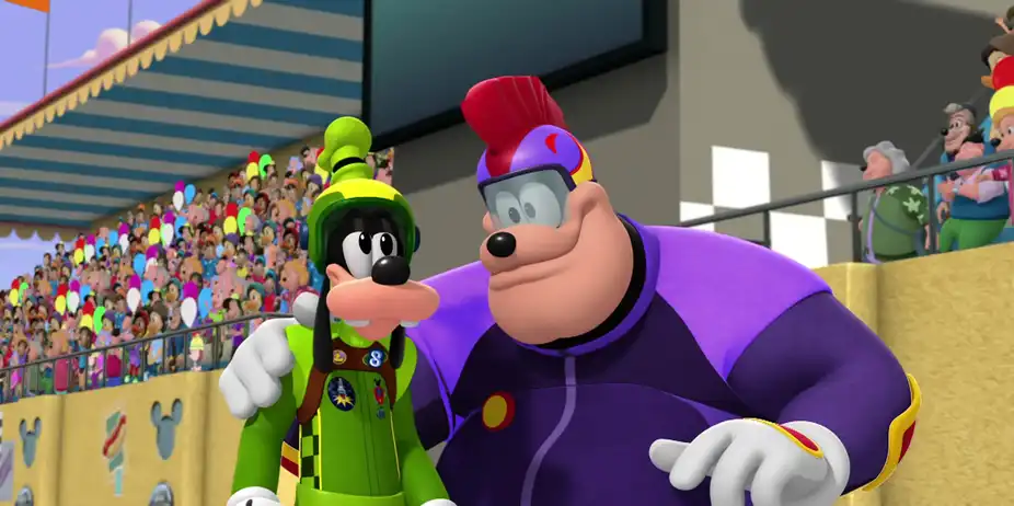 Mickey Mouse Roadster Racers S1 E14 - Daredevil Goofy!/ The Big Broadcast