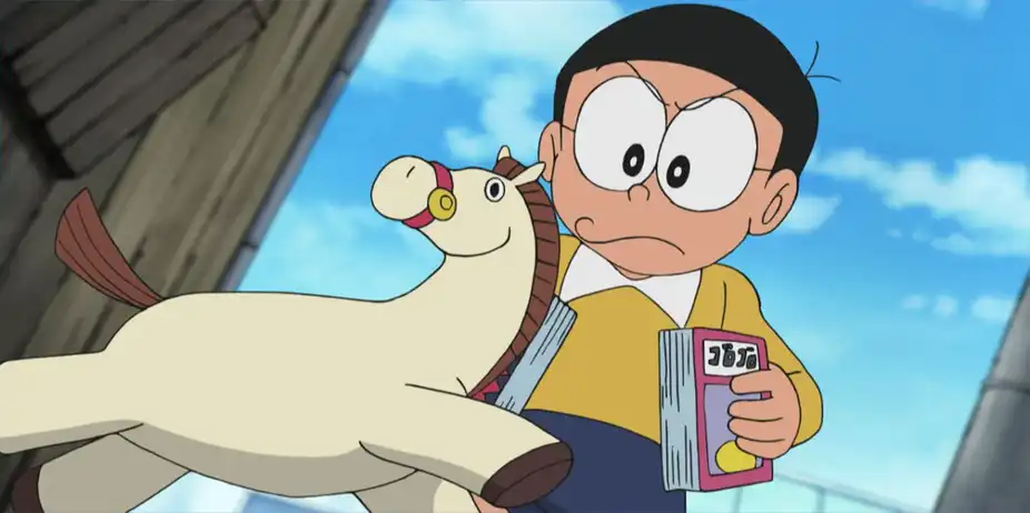Doraemon S19 E18 - We Want to Eat Matsutake Mushrooms!; Kick Me, Fate-flipping Horse!