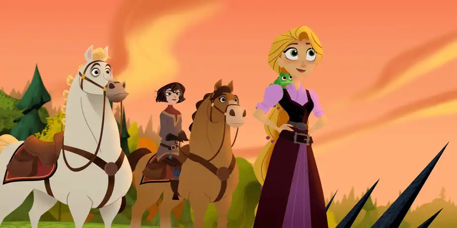 Watch Tangled: The Series S2 E15 - Rapunzel and The Great Tree (Part I ...