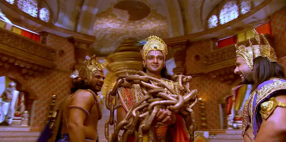 Mahabharat S1 E97 - Duryodhan Imprisons Krishna