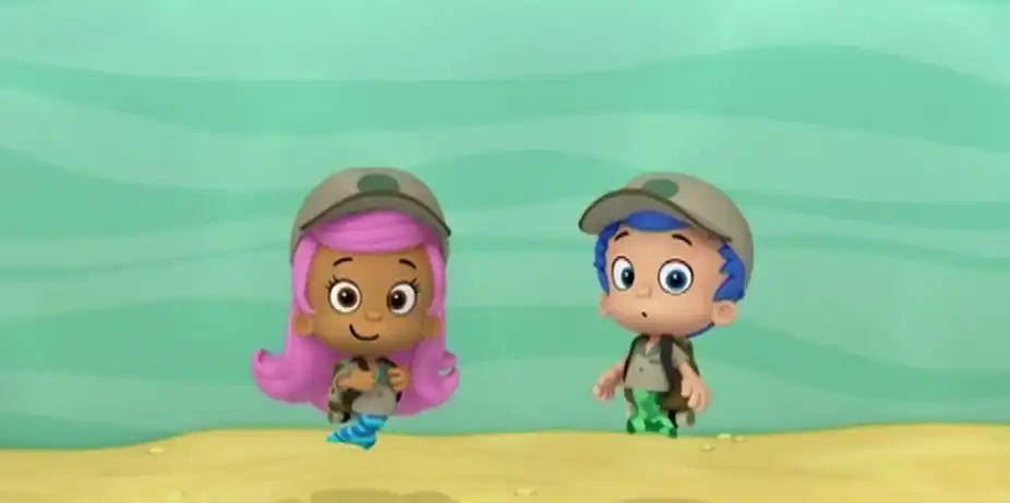 Bubble Guppies S1 E7 - The legend of pinkfoot