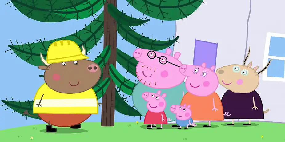 Peppa Pig S7 E48 - Madame Gazelle's House