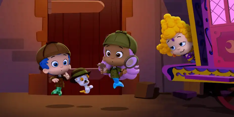 Bubble Guppies S6 E1 - Werewolves of Bubbledon!