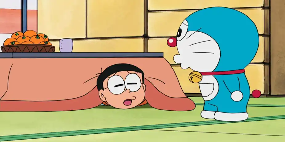 Doraemon S18 E42 - Let’s Become a Snow Fairy; Protect the World in the Secret Base!