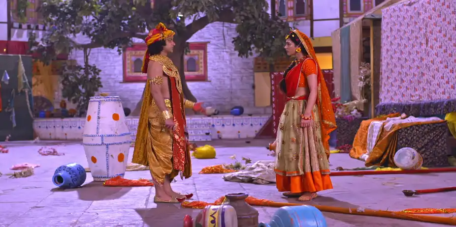 Watch RadhaKrishn S4 E540 - Krishna Explains to Radha on JioHotstar ...
