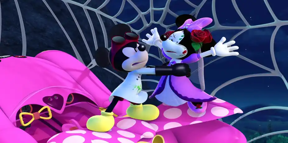 Mickey Mouse Roadster Racers S1 E20 - Haunted Hot Rod, The/ Pete's Ghostly Gala