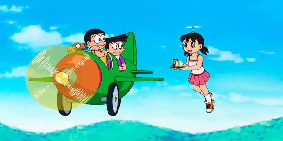 Doraemon S18 E31 - Guiding Angel; Welcome to Notiba Airline