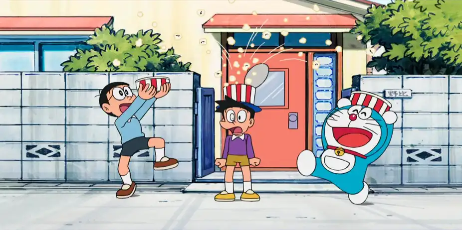Doraemon S18 E33 - Portable Parliament; Popcorn of Anger