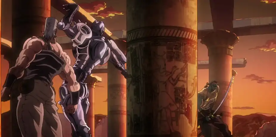 JoJo's Bizarre Adventure S2 E28 - Anubis, Part 1