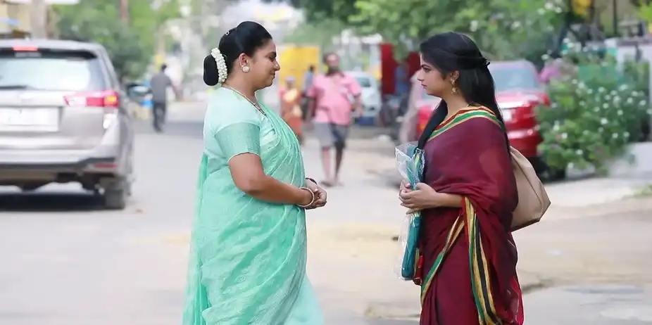 Barathi Kannamma 2 S1 E405 - Soundharya Questions Tulasi