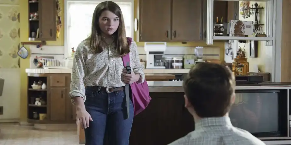Young Sheldon S6 E19 - A New Weather Girl and a Stay-at-Home Coddler