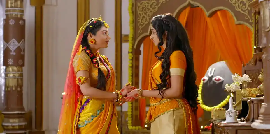Watch Radha Krishna S1 E341 - Radha and Rukmini Bond on JioHotstar with ...