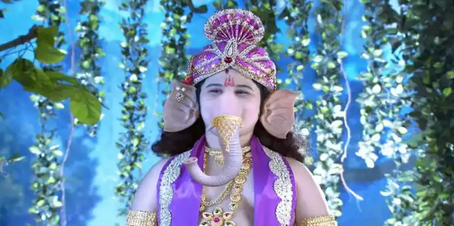 Vetri Vinayagar S1 E303 - Ganesha defeats Vayuputra!