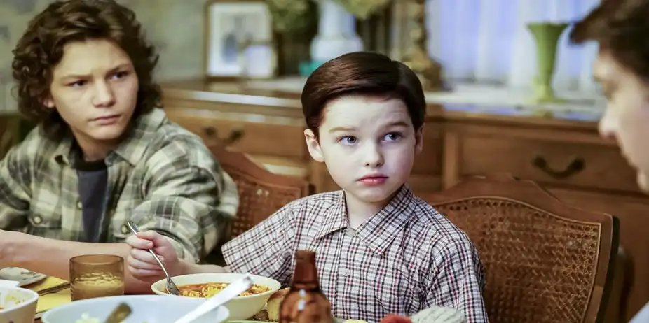 Young Sheldon S1 E14 - Potato Salad, a Broomstick and Dad's Whiskey