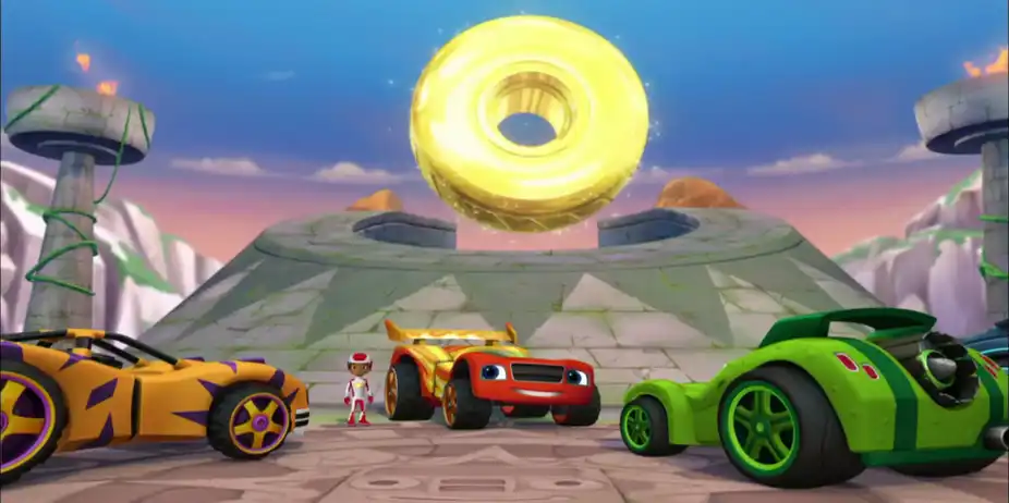 Blaze and The Monster Machines S2 E20 - The wishing wheel