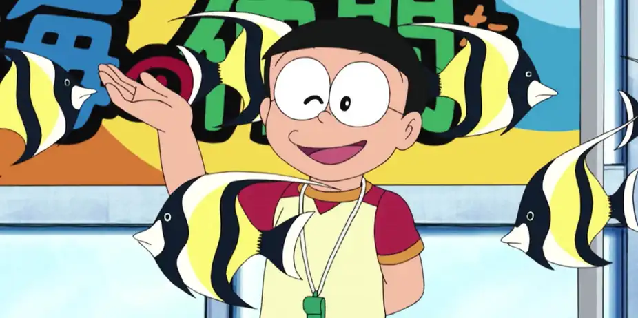 Watch Doraemon S17 E25 - Flying Fish / Play Favorite Tree Badge Online ...