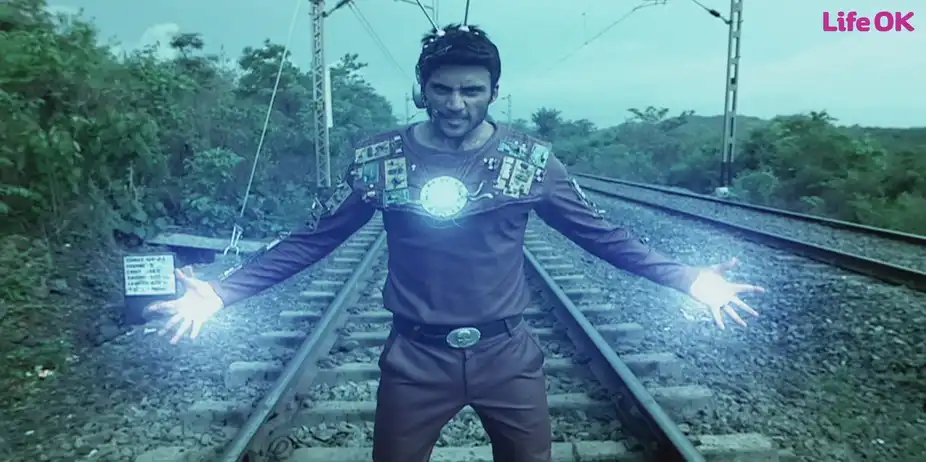 SuperCops Vs Super Villains S4 E12 - Electroman attacks the city