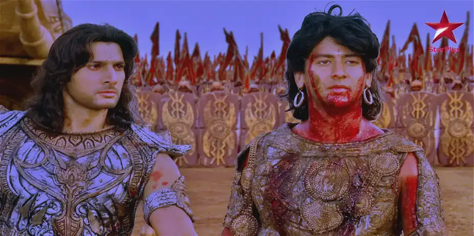 Mahabharat S25 E7 - Karna stabs Abhimanyu to death