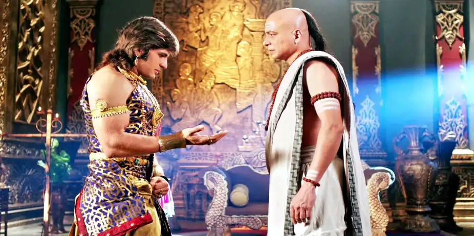 Chandra Nandni S3 E4 - Chanakya Punishes Chandragupta