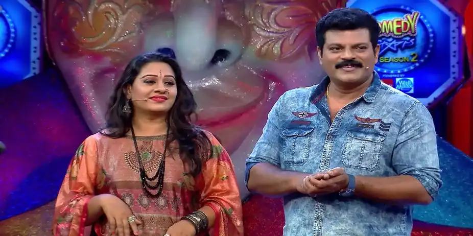 Comedy Stars S1 E326 - Beena Antony, Manoj on the Show