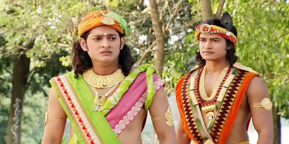 Bhakter Bhagaban Shri Krishna S7 E52 - Balram Stops Radha