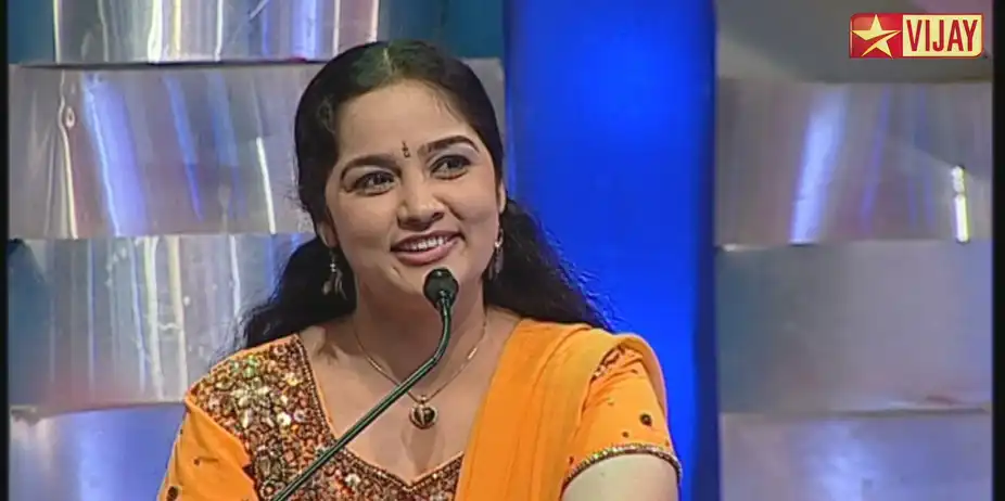 Adhu Idhu Yedhu S1 E43 - Actors Meena, Srileka and Kamalesh.