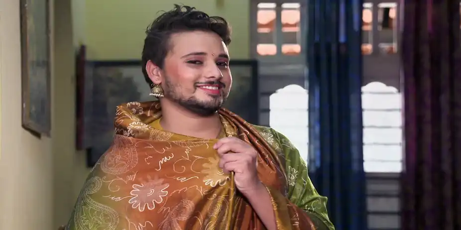 Triveni Sangama S6 E16 - Ganesha Wears a Sari!