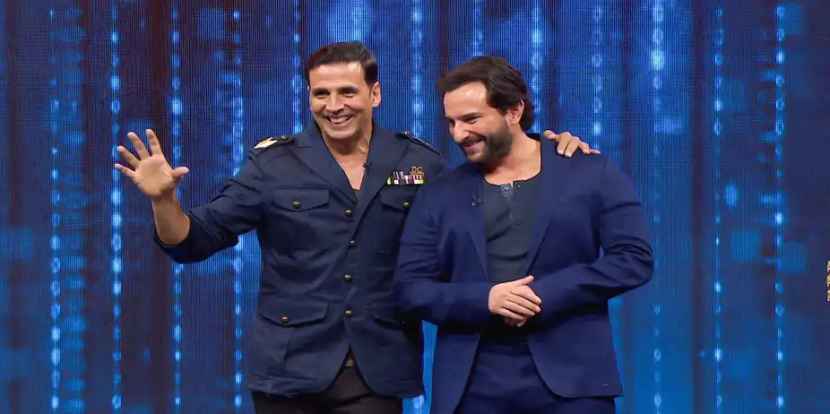 The Great Indian Laughter Challenge S1 E3 - 'Anadi' Saif Joins 'Khiladi' Akshay!