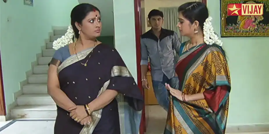 Deivam Thandha Veedu S13 E40 - Kalpana warns Bhanumathy