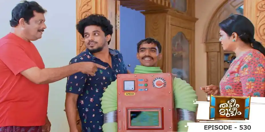 Thatteem Mutteem S1 E841 - Ep 841	 Thatteem Mutteem 	The revenge of Robo