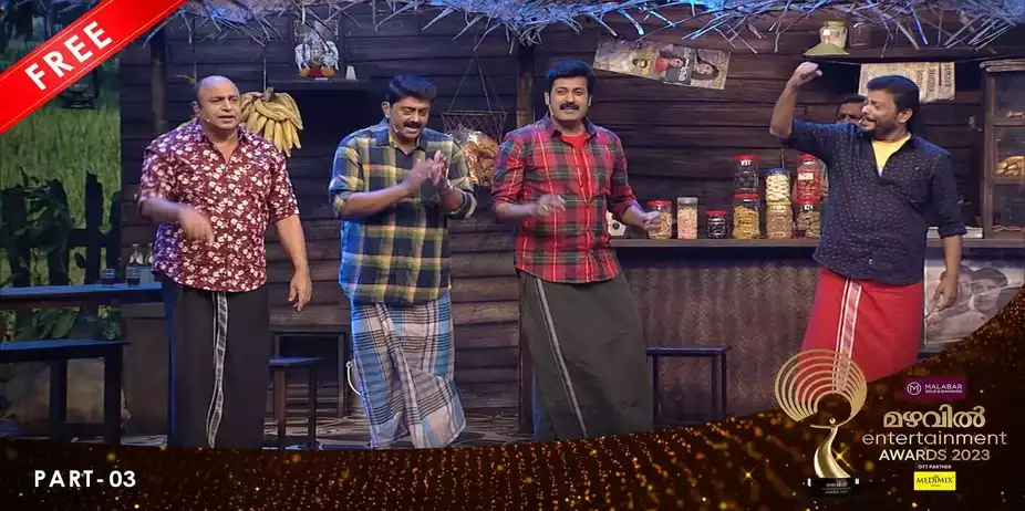 Mazhavil Entertainment Awards 2023 S1 E27 - Part 3 | Mazhavil Entertainment Awards 2023