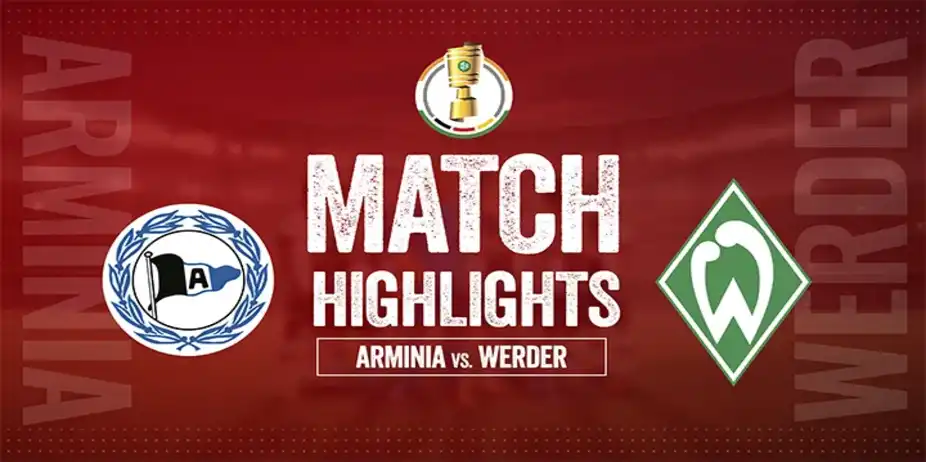 DFB-Pokal Quaterfinal:  DSC Arminia Bielefeld VS SV Werder Bremen