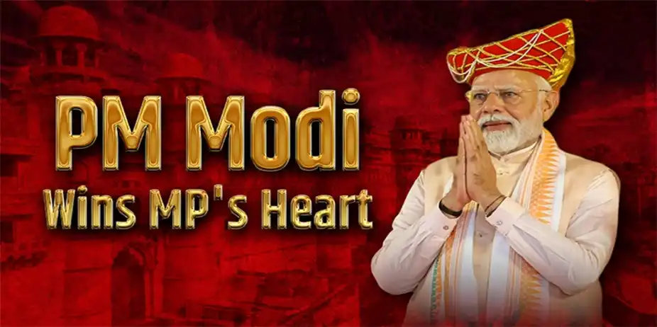 PM Modi Wins MP's Heart