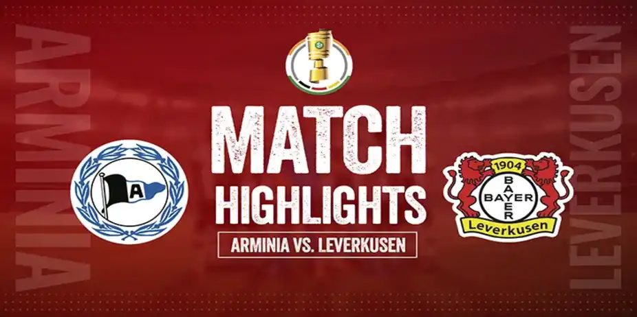 DFB-Pokal Semi Final 1: DSC Arminia Bielefeld vs. Bayer Leverkusen