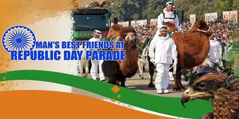 Man's Best Friends at Republic Day Parade
