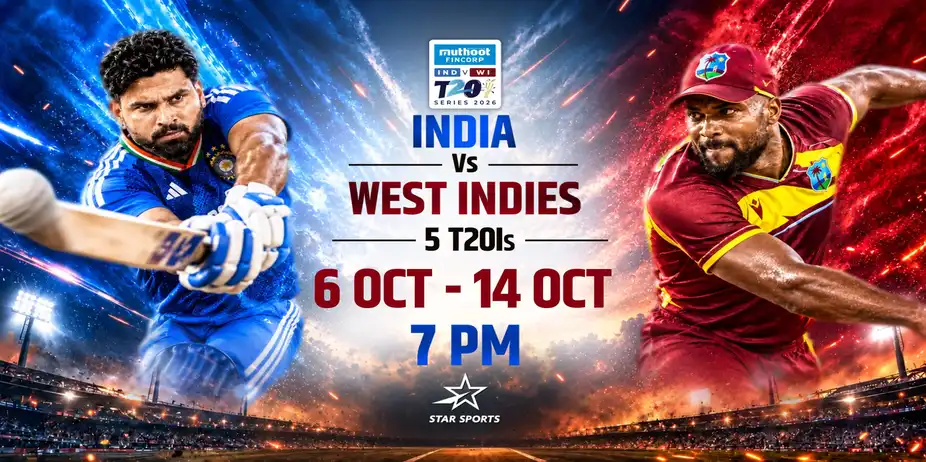 India vs West Indies - T20I Promo