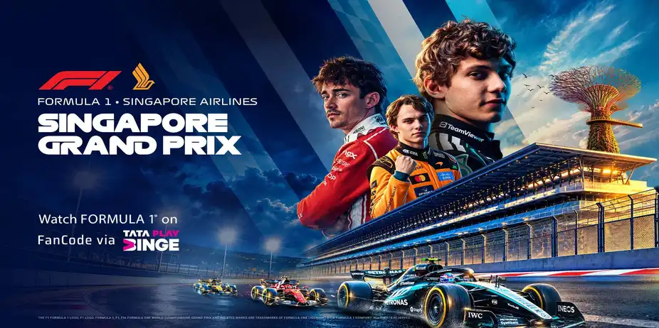 F1 Singapore GP 2026 (9 Oct)