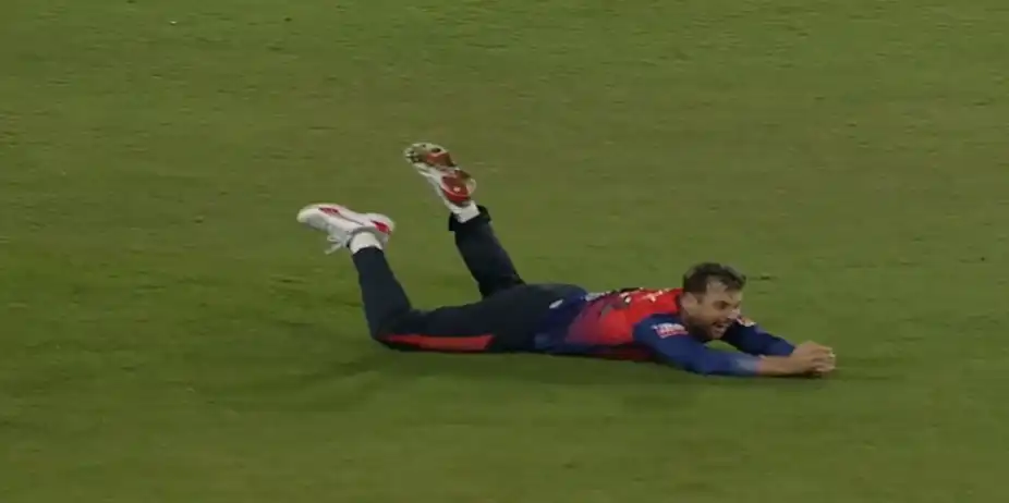 HANDS OF STEEL! Ryan Burl pulls off a screamer