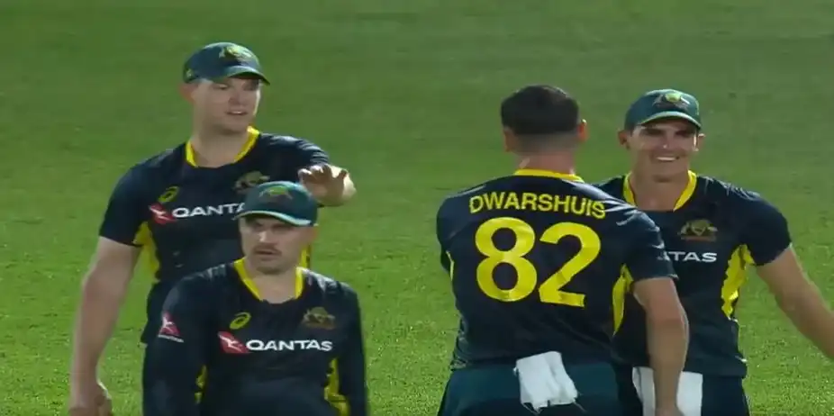 Australia beat West Indies by 3 wickets | 1st T20I