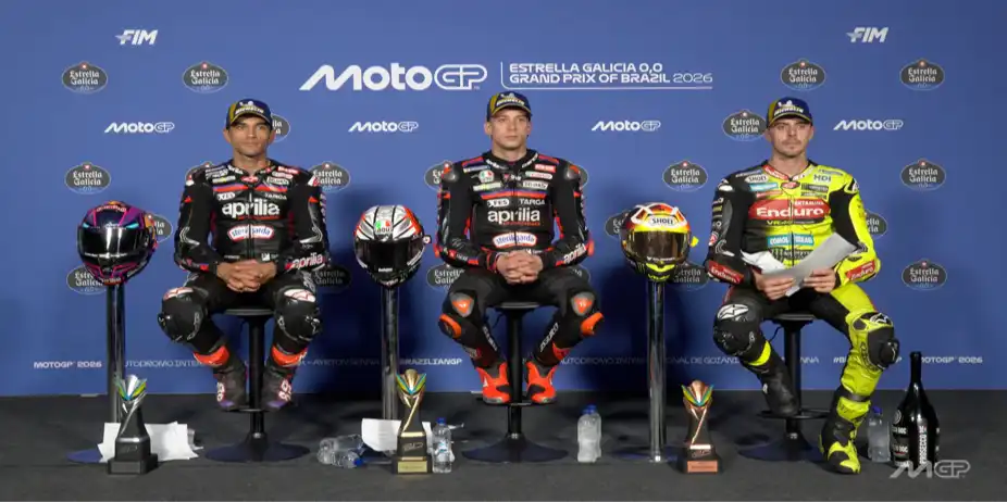 MotoGP Brazilian GP 2026: Post race rider's press conference
