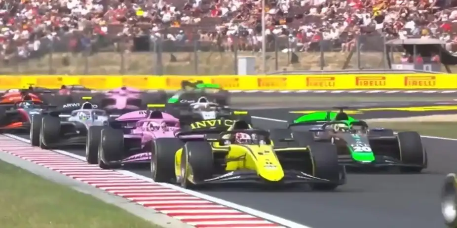 F2 Hungary 2025: Sprint Race - Highlights